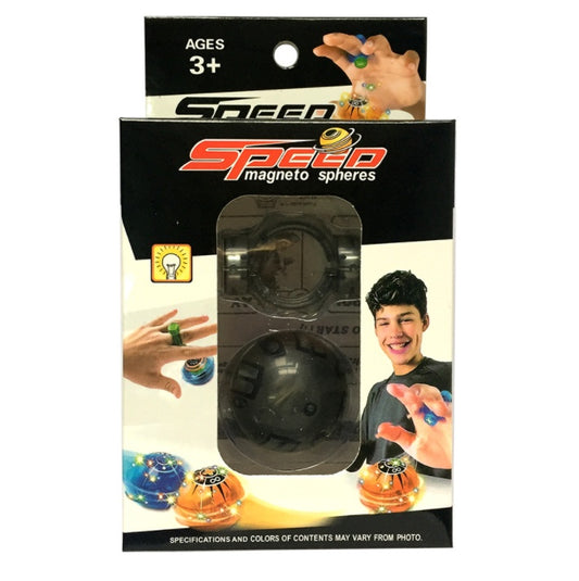 Fidget spinner Magic Speed induction Magneto Spheres Magnetic Flashing Glowing Ball Spinner Toys Stress Reducer