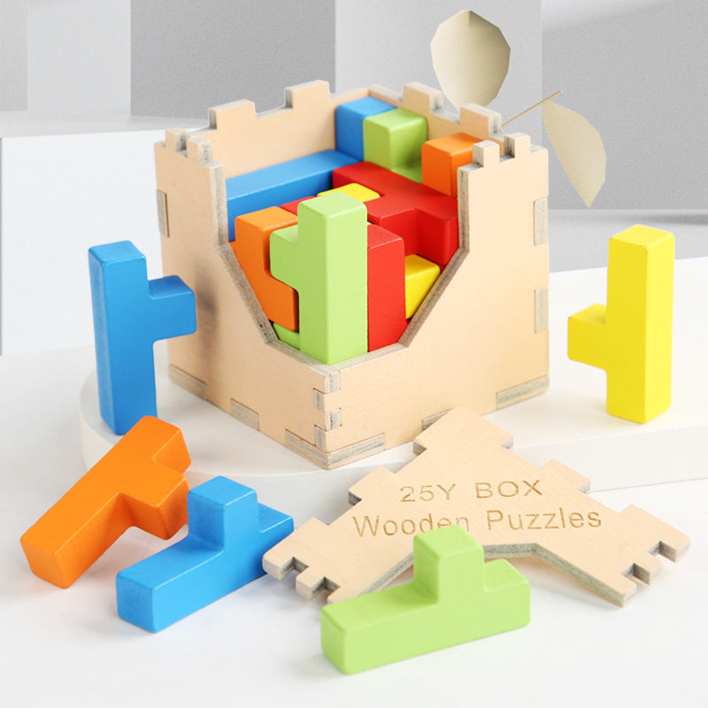 Magic Dou Assembly Building Blocks Kongming Lock