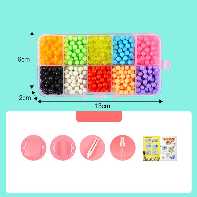 Water mist magic beads dots painting to fight peas toys
