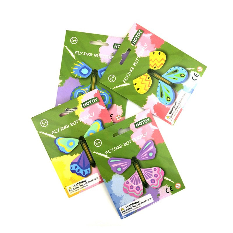 Flying Butterfly Gift Creative Magic Toy Magic Children's Day Flying Butterfly Wholesale