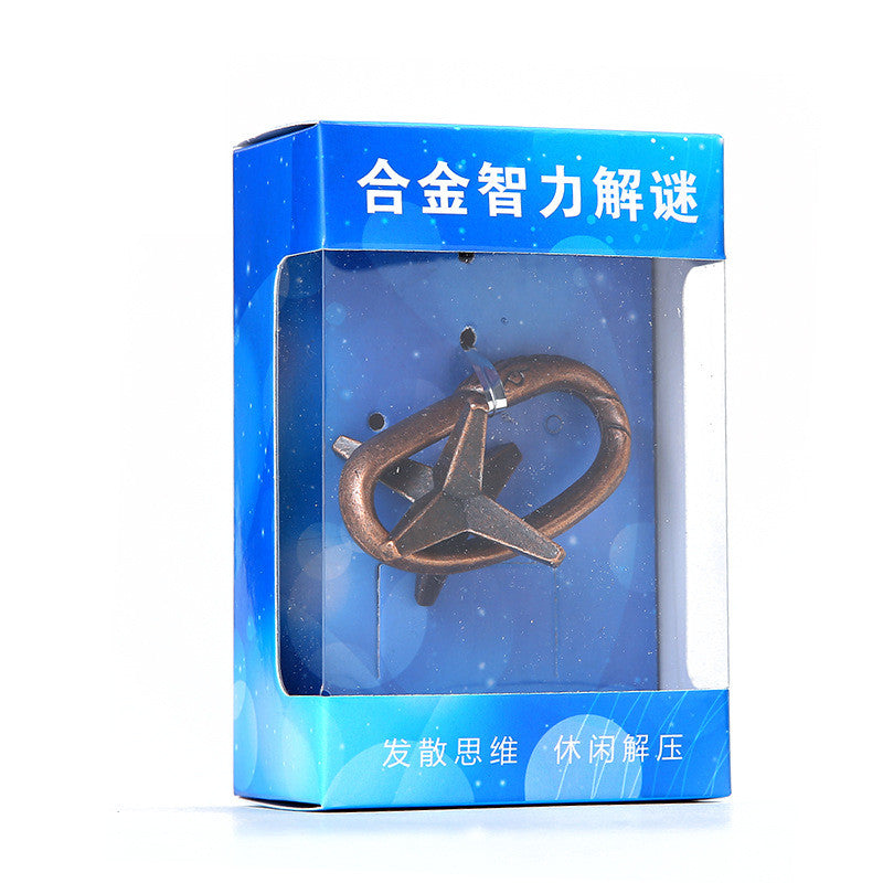 Zinc Alloy Unlock Nostalgic Magic Puzzle Toy