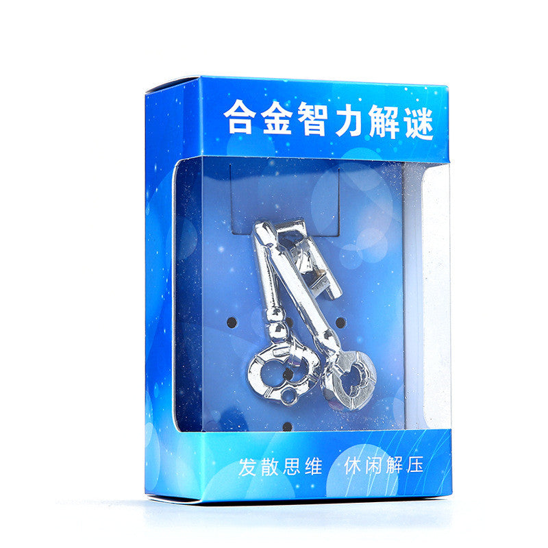Zinc Alloy Unlock Nostalgic Magic Puzzle Toy