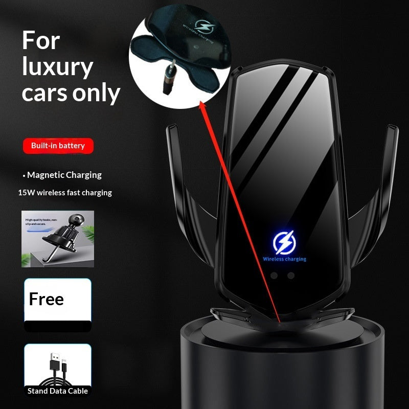 Smart Induction Wireless Charger Car Phone Holder