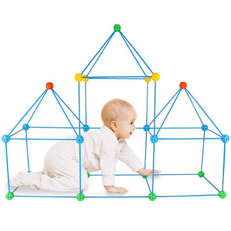 Magic Smart Stick DIY Block Insert Bead Tent Construction