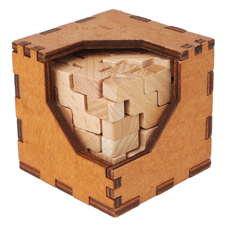 Magic Dou Assembly Building Blocks Kongming Lock