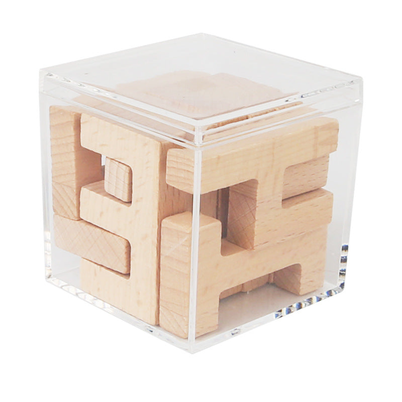 Magic Dou Assembly Building Blocks Kongming Lock