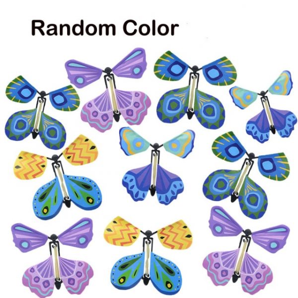 Flying Butterfly Gift Creative Magic Toy Magic Children's Day Flying Butterfly Wholesale