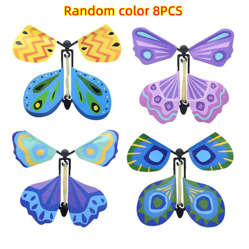 Flying Butterfly Gift Creative Magic Toy Magic Children's Day Flying Butterfly Wholesale