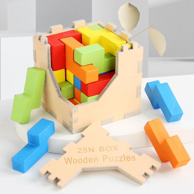 Magic Dou Assembly Building Blocks Kongming Lock