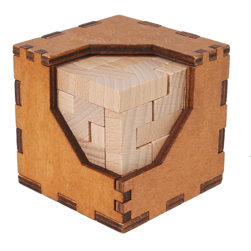 Magic Dou Assembly Building Blocks Kongming Lock
