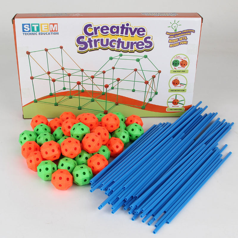 Magic Smart Stick DIY Block Insert Bead Tent Construction