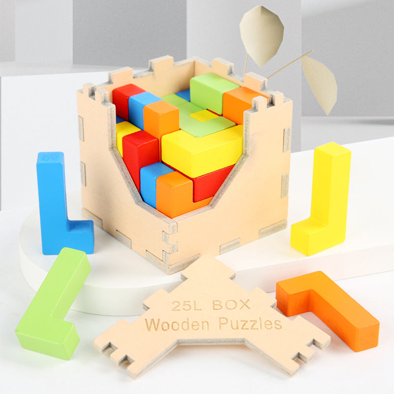 Magic Dou Assembly Building Blocks Kongming Lock