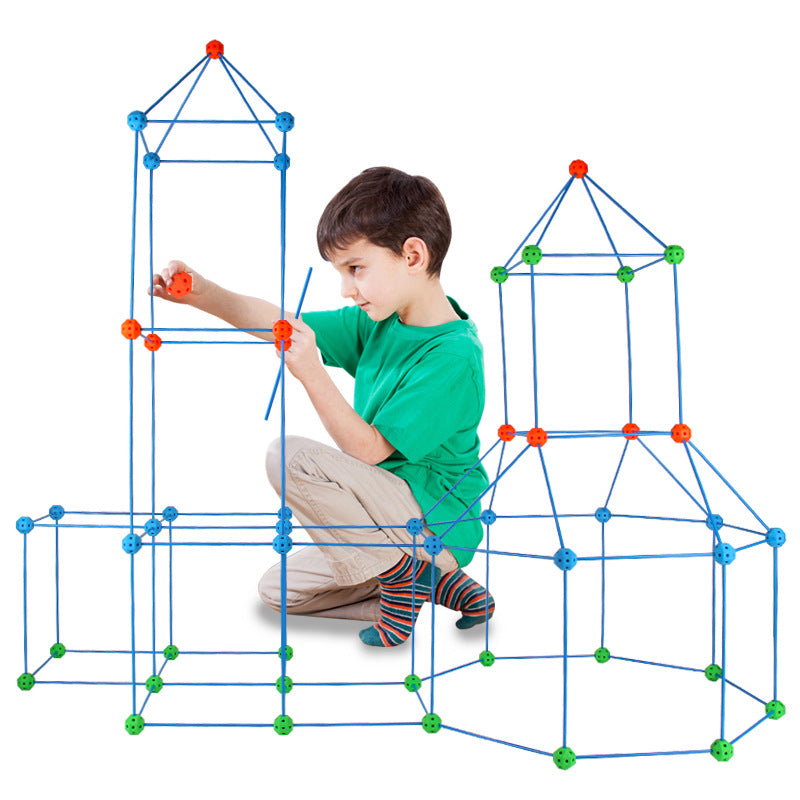 Magic Smart Stick DIY Block Insert Bead Tent Construction