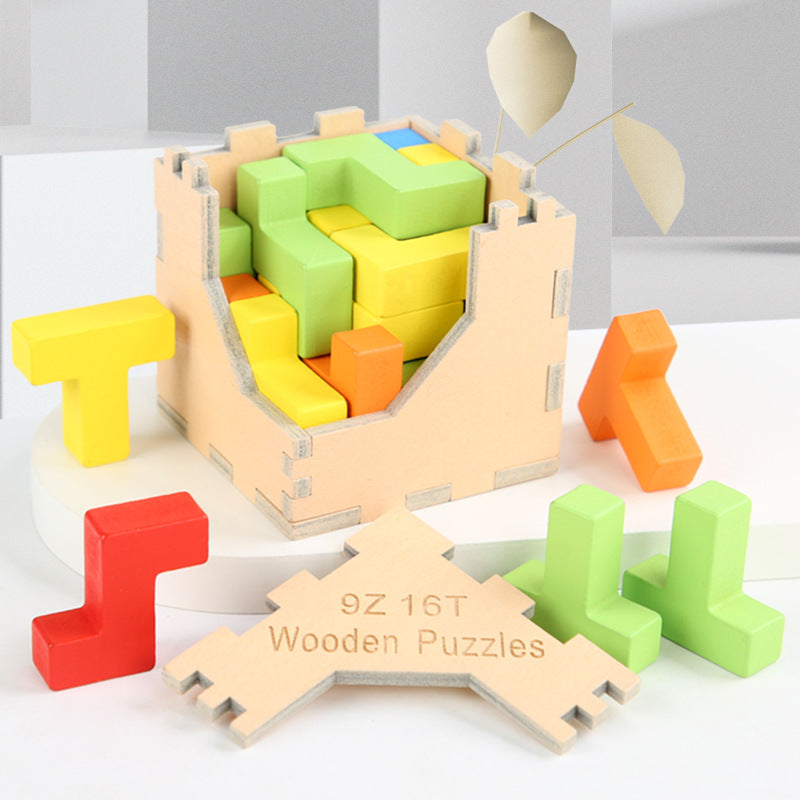 Magic Dou Assembly Building Blocks Kongming Lock