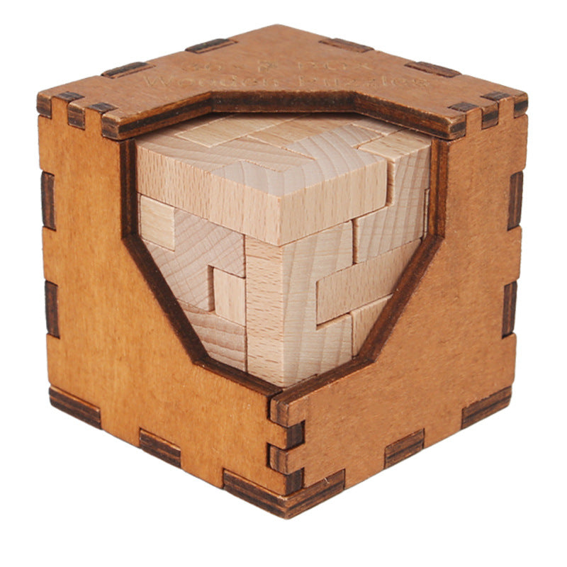 Magic Dou Assembly Building Blocks Kongming Lock